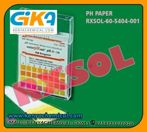Ph Paper