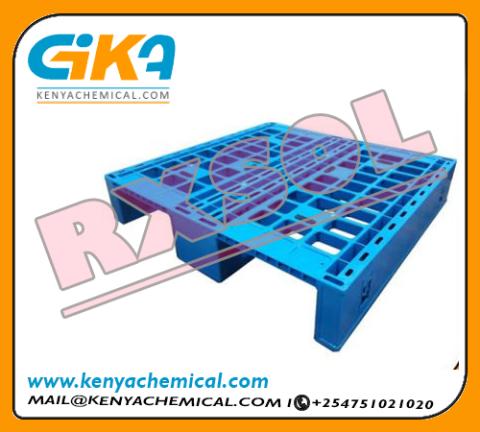 HDPE Injection Molded 4 Way Entry Double Deck Plastic Pallets-Export Range